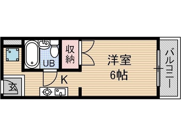 メゾン北春日丘の物件間取画像